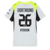 Borussia Dortmund Julian Ryerson #26 Bortedrakt Kvinner 2025-26 Kortermet